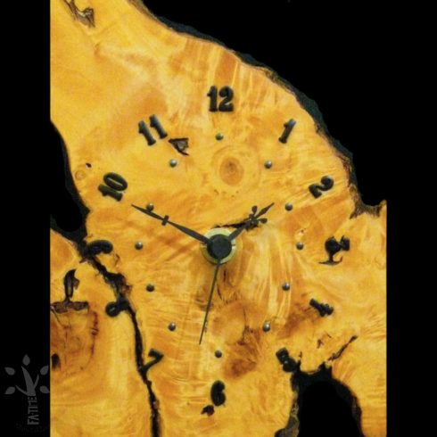 Fali-asztali óra juharfából (04_583)