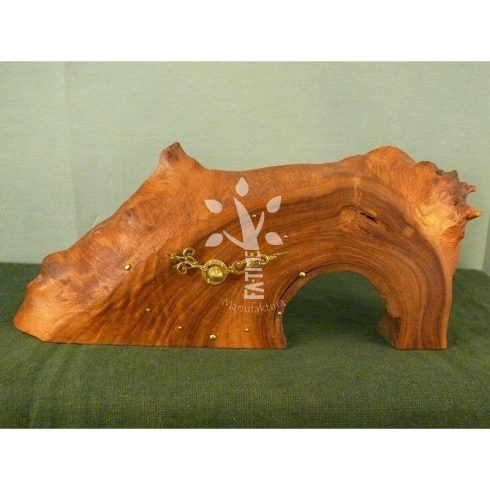 Akciós asztali óra japán akácból (07_326)