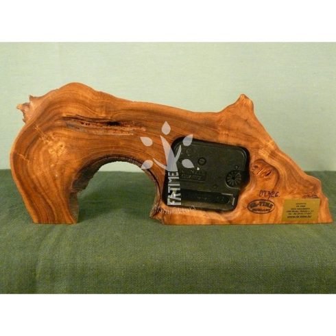 Akciós asztali óra japán akácból (07_326)