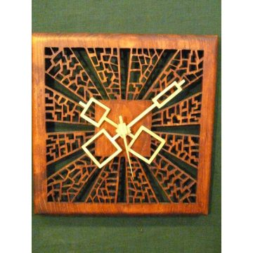 Pácolt kőris falióra (15_069-A)