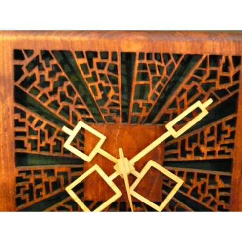 Pácolt kőris falióra (15_069-A)