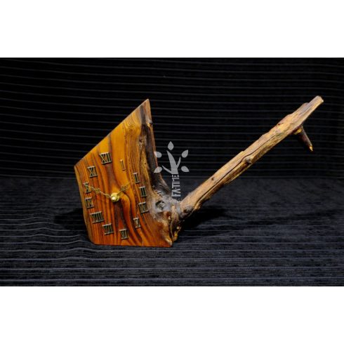 Ezüstfa óra asztali-fali (17_200)