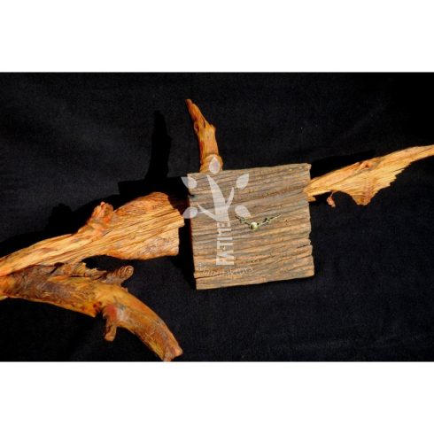 Rusztikus falióra öreg akácfából  (19_030)