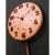 Pendulum wallclock made of ash wood (A-19_265)
