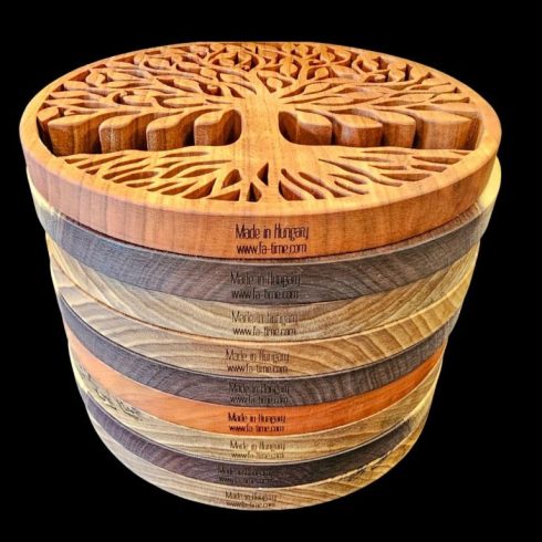 Tree of Life Trivet and Wall Decoration – Wooden Round Decor