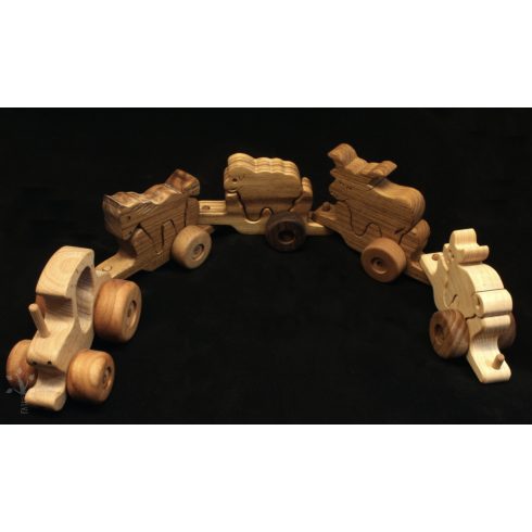 Állatszállító pótkocsi kistraktorhoz  (vegyes) (APK-F24)