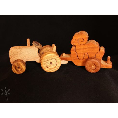 Állatszállító pótkocsi kistraktorhoz  (vegyes) (APK-F24)