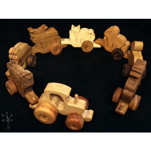 Állatszállító pótkocsi kistraktorhoz  (vegyes) (APK-F24)