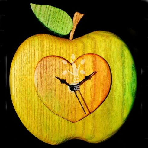 Zöld alma falióra  (Alma_19-008)