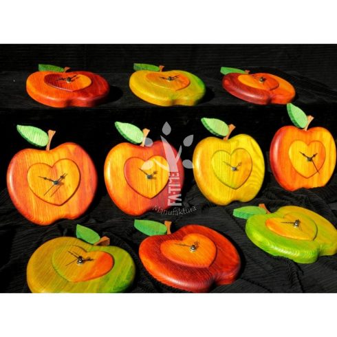 Zöld alma falióra  (Alma_19-008)