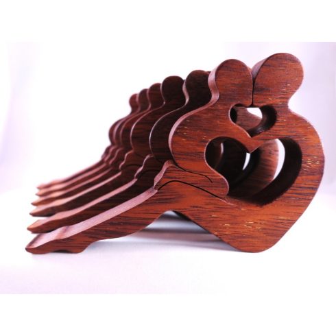 Mother, Motherhood - decoration made of merbau wood (Anya3)