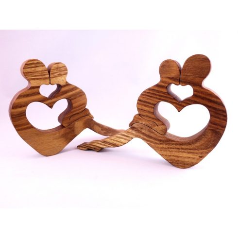 Mother, Motherhood - decoration made of japanese acacia wood (Anya2)