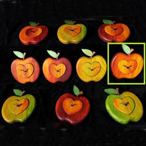 Szeretet alma falióra III. (Ap_19-014)