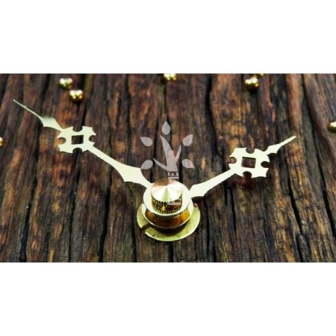 Rusztikus falióra öreg akácfából ( BA_19-050)