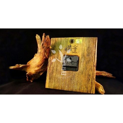 Rusztikus falióra öreg akácfából (BA_19-051)