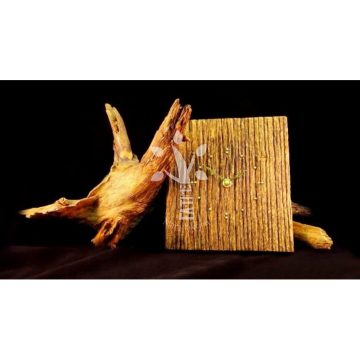 Rusztikus falióra öreg akácfából (BA_19-053)