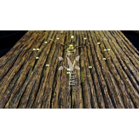 Rusztikus falióra öreg akácfából (BA_19-053)