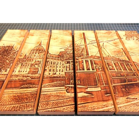 Parlament falikép villamossal