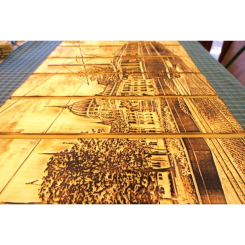 Parlament falikép villamossal