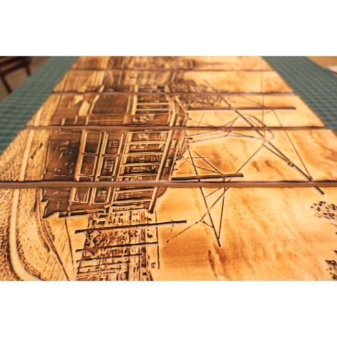 Parlament falikép villamossal