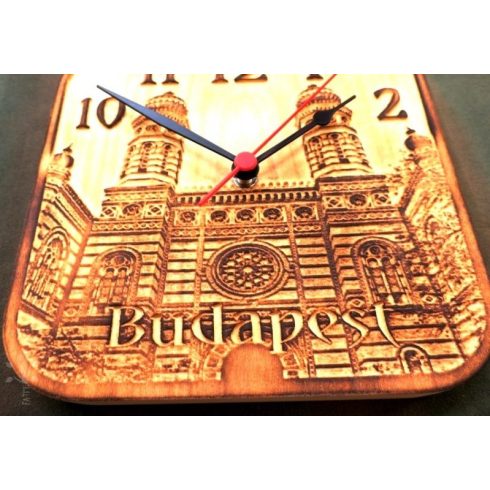 SYNAGOUGE CLOCK (SMALL) (BUDAPEST PANORAMA SERIES) (Bp-11-K)