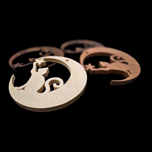 Cicás  edényalátét – edényalátét  és  dekoráció természetes fából