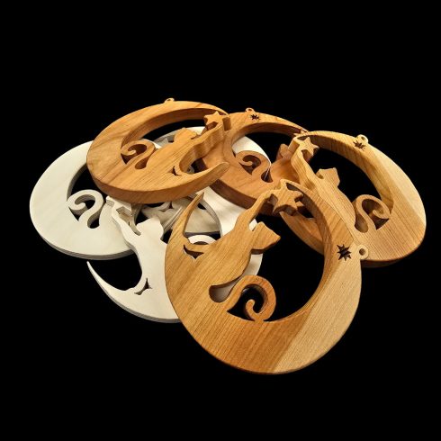 Tree of Life Trivet and Wall Decoration – Wooden Round Decor