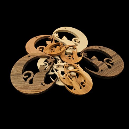 Tree of Life Trivet and Wall Decoration – Wooden Round Decor