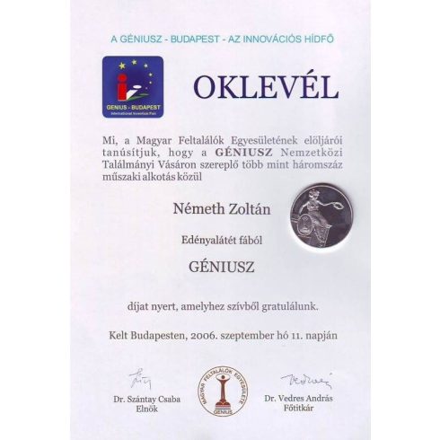 Szogletes Edenyalatet "FALATET" (CSSZ)