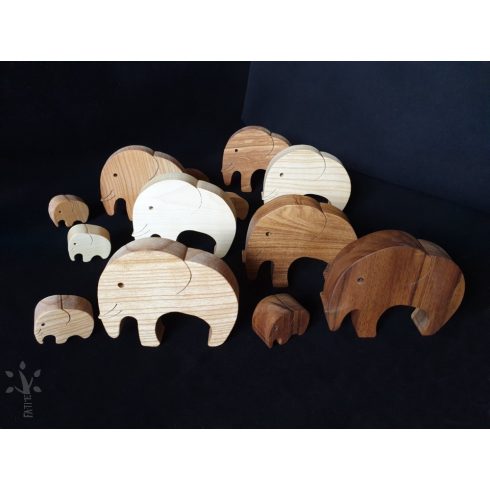 Elephants - light colour (ELEF-V)