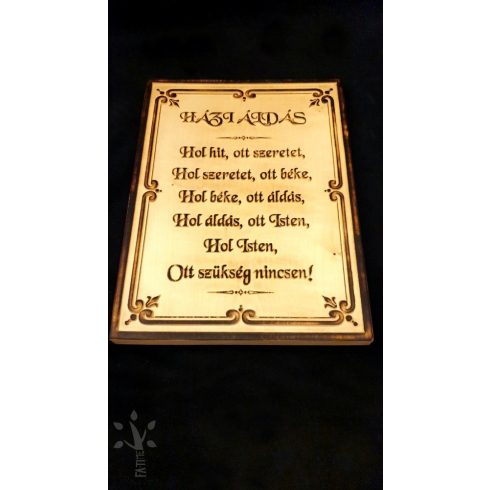 Házi áldás (HA-18_006)