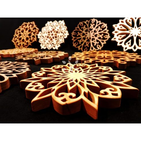 Hópehely 3 edényalátét (HP3)