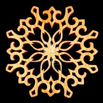 Hópehely 4  edényalátét (HP4)