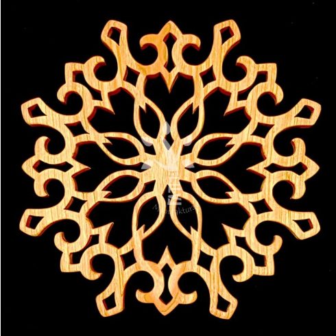 Hópehely 4  edényalátét (HP4)