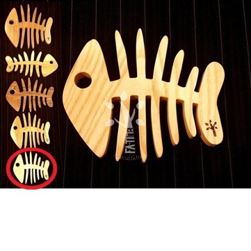 "Halcsont" edényalátét 1 (Hal1)