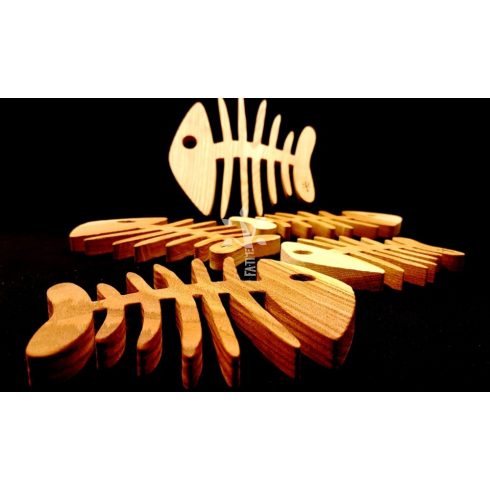 "Halcsont" edényalátét 2 (Hal2)