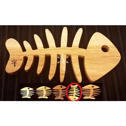 "Halcsont" edényalátét 4 (Hal4)