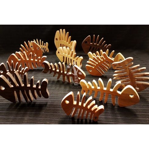 "Halcsont" edényalátét 4 (Hal4)