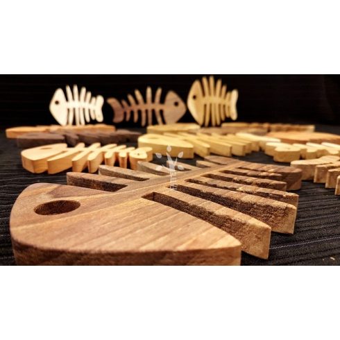 "Halcsont" edényalátét 4 (Hal4)