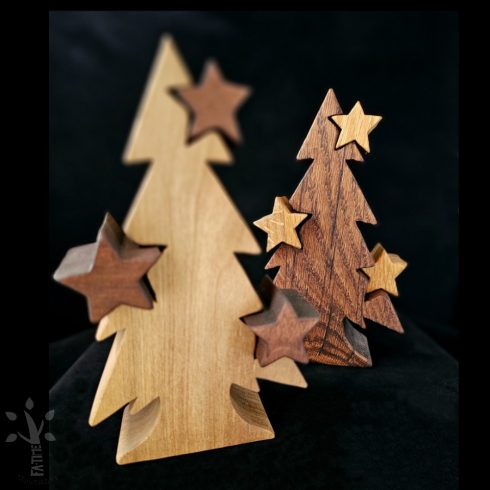 Asztali karácsonyfa dekoráció (KARIFA-3))