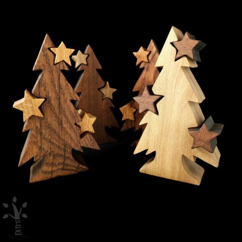 Asztali karácsonyfa dekoráció (KARIFA-3))