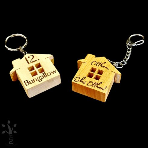 Kis ház kulcstartó