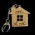 Kis ház kulcstartó