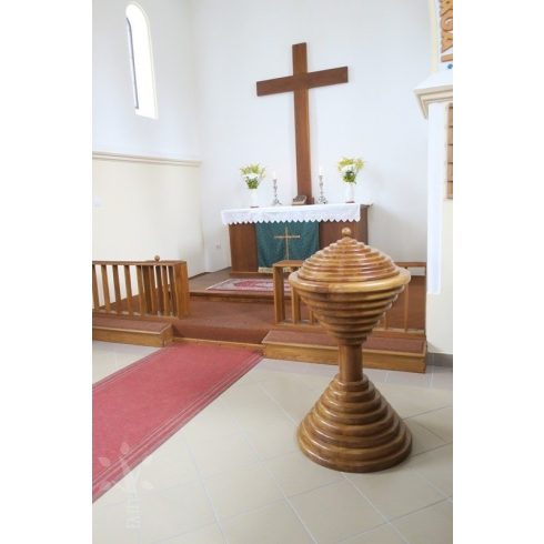 Keresztelőkút  Bicske, evangélikus templom