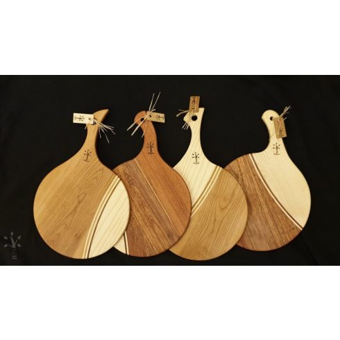 Kerek, nyeles vágódeszka  (KVD-004)