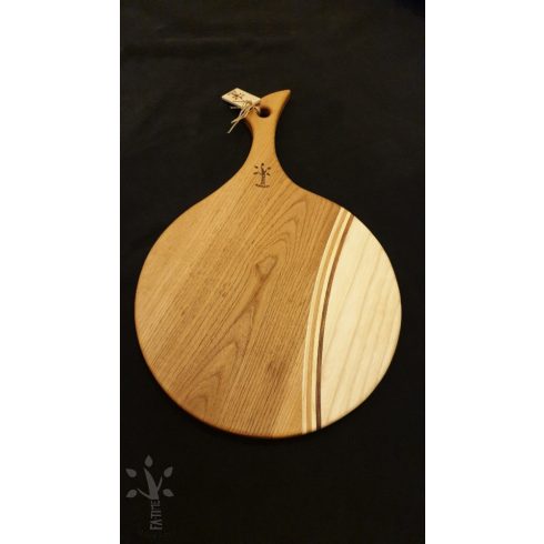 Kerek, nyeles vágódeszka (KVD-006)