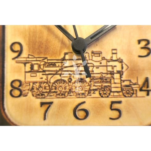 Mozdonyos falióra Gőzös (nagy) (Kg2)