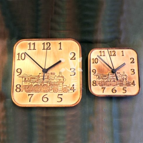 Mozdonyos falióra Gőzös (nagy) (Kg2)