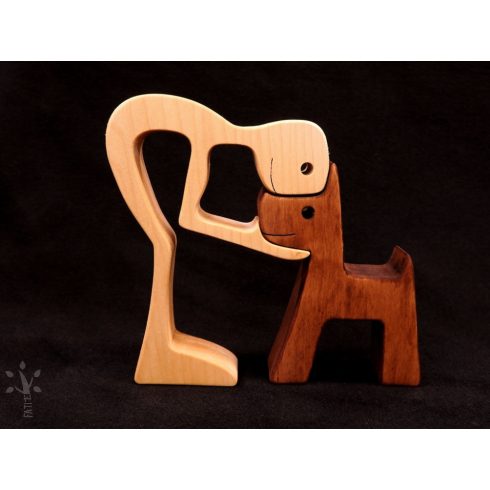 My best friend.Boy with a dog (LBKF)