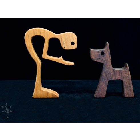 My best friend.Boy with a dog (LBKF)